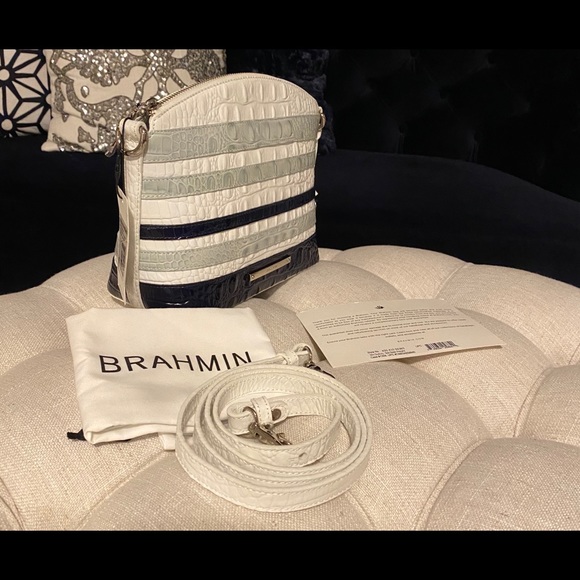 ✨SOLD✨SALE✨BRAHMIN NWT! RARE MELBOURNE LEATHER BAG - Picture 3 of 14